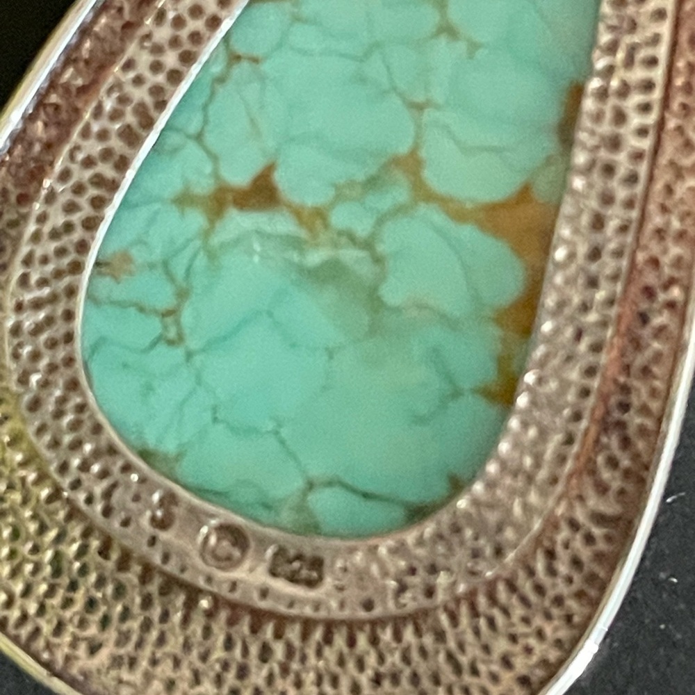 Turquoise pendant - Picture 3 of 3